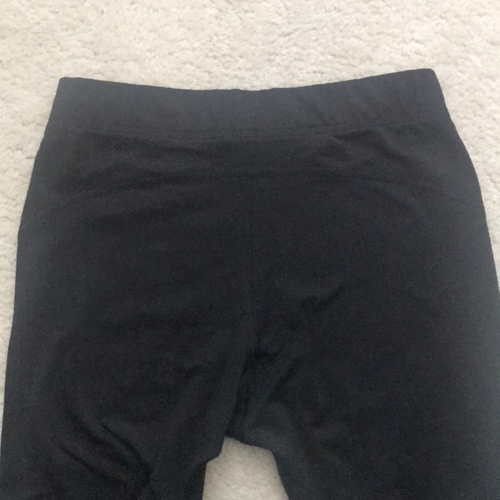 Reebok Solid Black Athletic Leggings - image 7